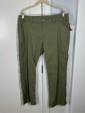Duluth Trading Co Dry On The Fly Bootcut Pants Womens 16 x 29 Convertible Hiking